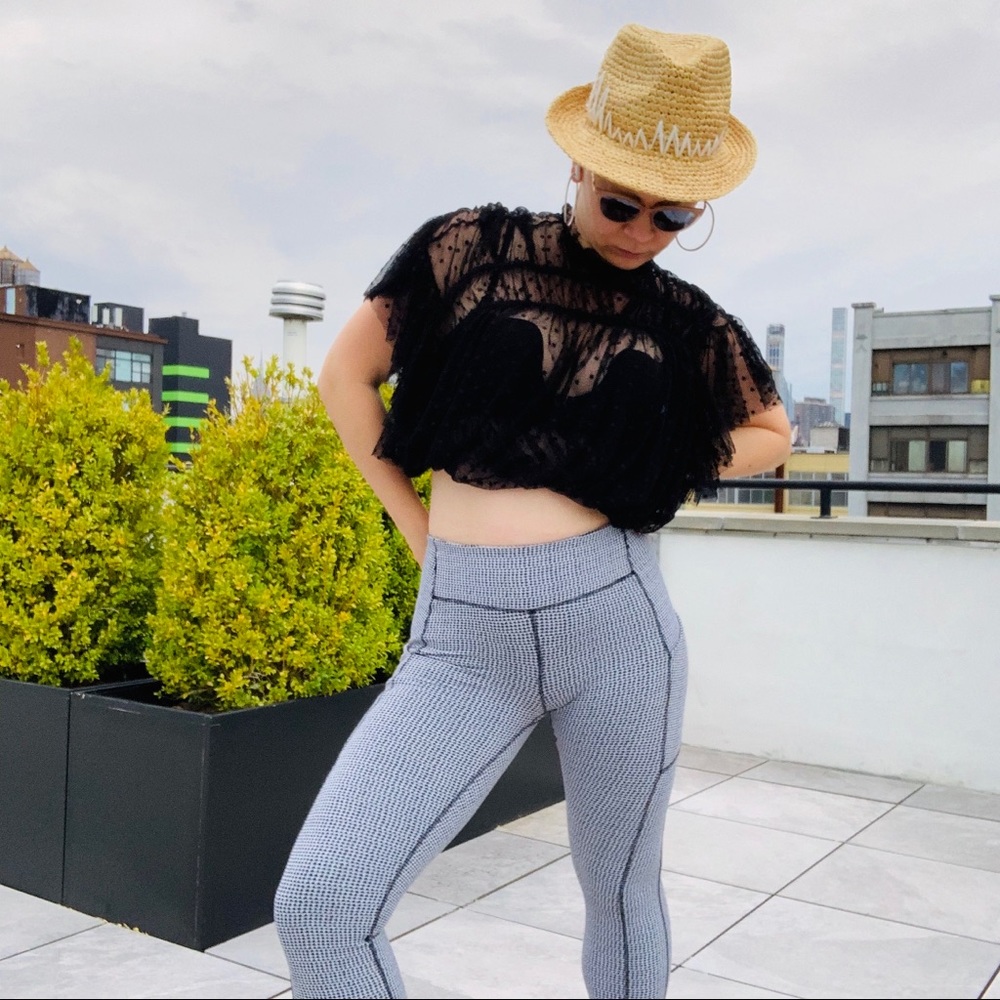 Anthro Tracy Watts New York Straw Straw Fedora Hat - Picture 2 of 16